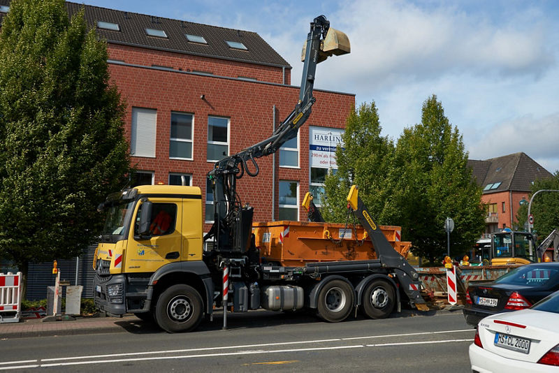 Rohrleitungsbau Münster – Fahrzeug mit höchster Flexibilität